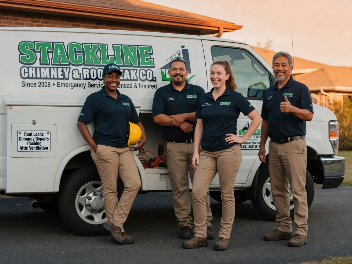 Chimney flashing repair company in Orland Park, IL